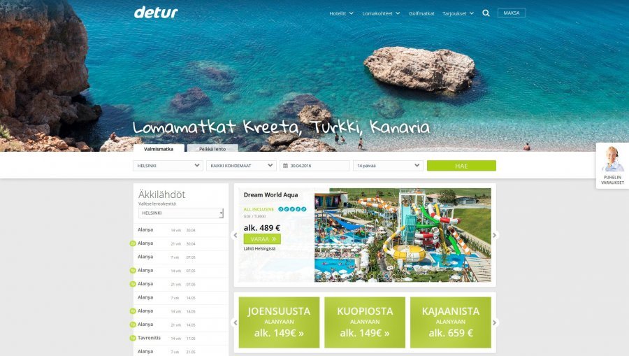 Detur matkatoimisto24 fi